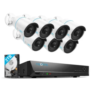 Reolink 5MP POE Security Camera System 8CH NVR Smart Detection Night Vision