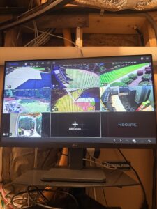 Professional security camera system maintenance