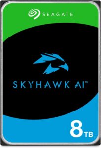 Seagate SkyHawk 8TB surveillance hard drive for DVR and NVR security camera systems
